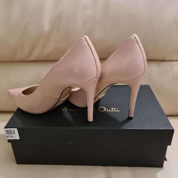 Massimo dutti Baby pink heels - Picture 3 of 5